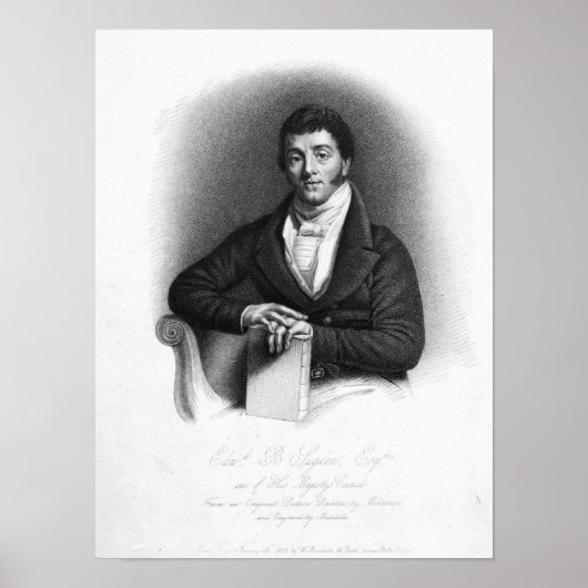 Edward Buttenshaw Sugden第1男爵セント。 ポスター (正面)