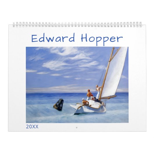 Edward Hopper Artistic Wall Calendar カレンダー (カバー)