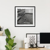 Edward Ruscha - Rooftop (Rooftops Series #2) - ポップ ポスター (ホームオフィス)