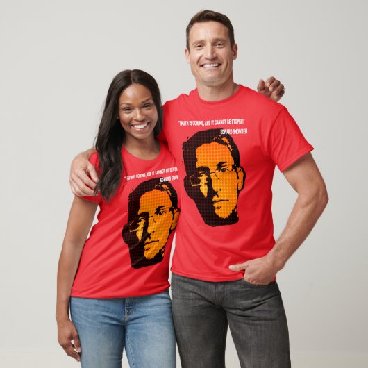 Edward Snowden quote Tシャツ (ユニセックス)