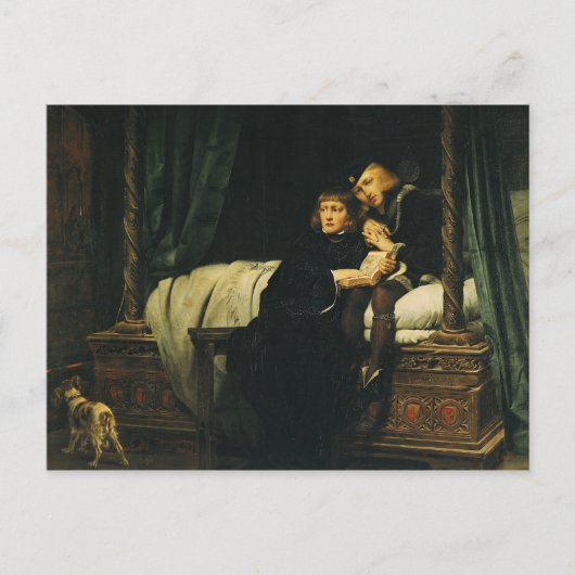 Edward VとRichard、Duke of York in the ポストカード (正面)
