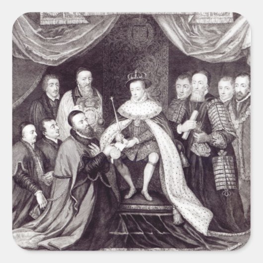 Edward VI Granting the Charter スクエアシール (正面)