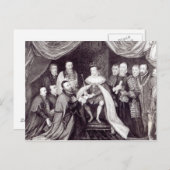Edward VI Granting the Charter ポストカード (正面/裏面)