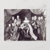 Edward VI Granting the Charter ポストカード (正面)