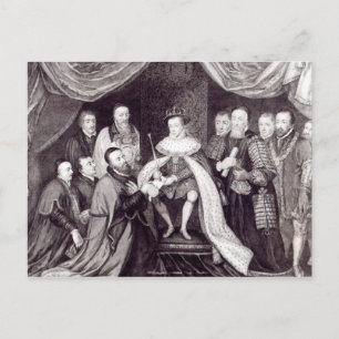 Edward VI Granting the Charter ポストカード