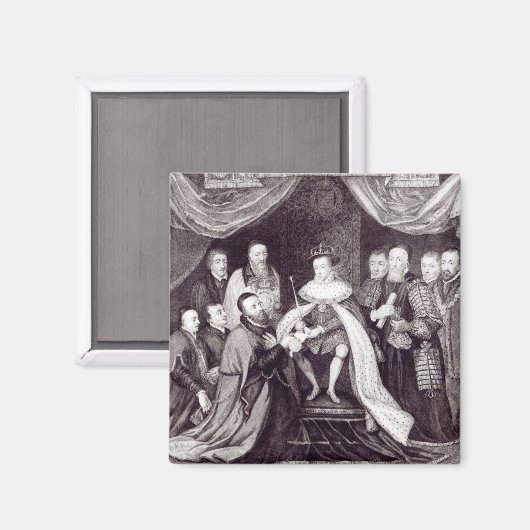 Edward VI Granting the Charter マグネット (正面/裏面)