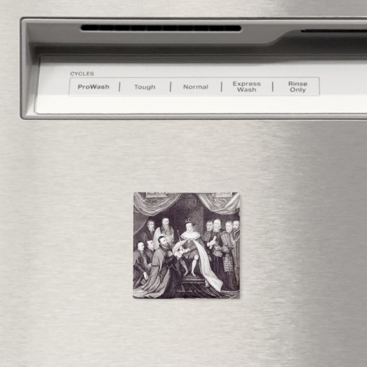 Edward VI Granting the Charter マグネット (インサイチュ (食洗機))