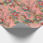 Edwardianのオウムの~の公爵夫人 ラッピングペーパー (角)