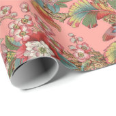 Edwardianのオウムの~の公爵夫人 ラッピングペーパー (ロールコーナー)