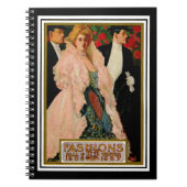 Edwardianのファッション: 秋および冬1906年および1907年 ノートブック (正面)