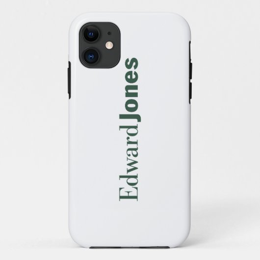 EdwardJonesの場合 Case-Mate iPhoneケース (裏面)