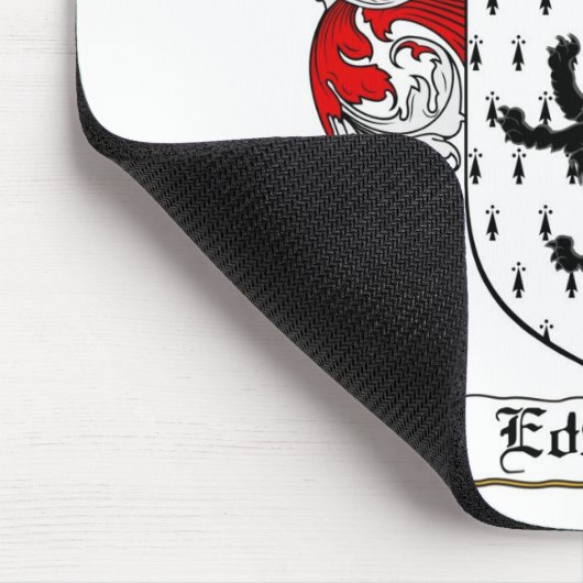 EDWARDSの家紋- EDWARDSの紋章付き外衣 マウスパッド (コーナー)