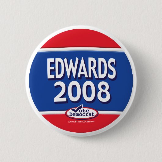 Edwards 2008ボタン 缶バッジ (正面)
