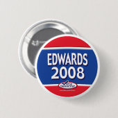Edwards 2008ボタン 缶バッジ (正面&裏面)