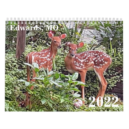 Edwards、MO 2022 Calendar カレンダー (カバー)
