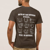 EE 133は09のメンズに勝ちます Tシャツ (裏面)