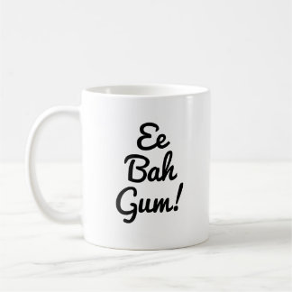 Ee Bah Gum Yorkshireの表現、英国のスラング コーヒーマグカップ
