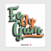 Ee By Gum、ヨークシャー方言、スラング、英語 シール (シート)