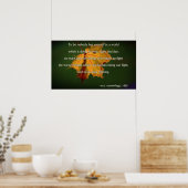 EE Cummings Poster ポスター (キッチン)