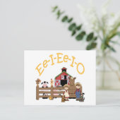 Ee I Ee I O on the Farm ポストカード (スタンド正面)
