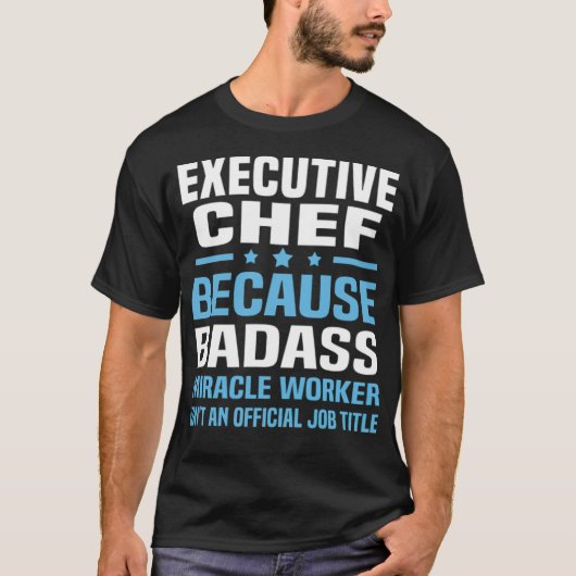 Eecutive funny crossfit space theme chef jacket  tシャツ (正面)