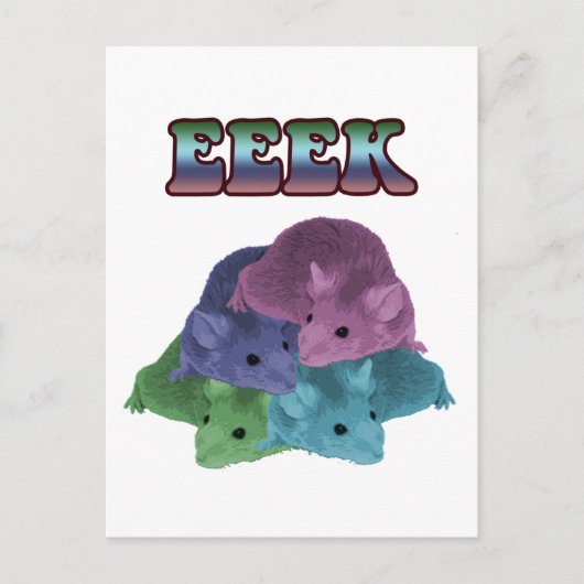 eeek.png ポストカード (正面)