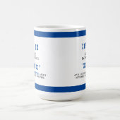 Eeffocおもしろいに逆綴りのコーヒおもしろいー コーヒーマグカップ (中央)