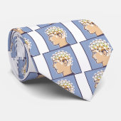 EEGのひらめきの読書ベクトル ネクタイ (ロール)