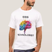 EEGテクノロジストTシャツ Tシャツ (正面)