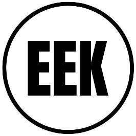 EEK - Eek クラシック丸ステッカー ラウンドシール