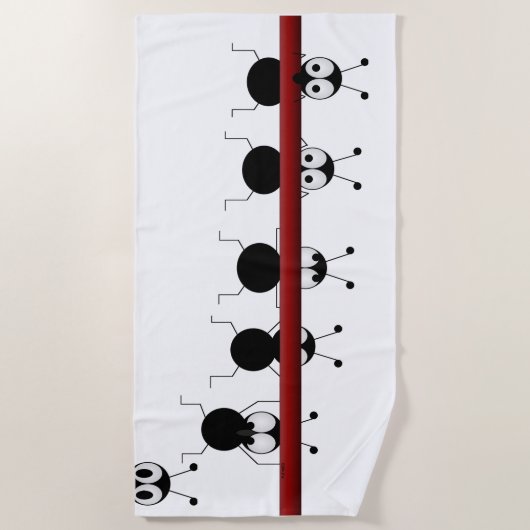 Eeksビーチタオル ビーチタオル (正面)