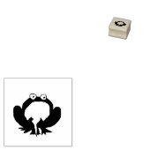 EelKatによるカエル ラバースタンプ (押印)