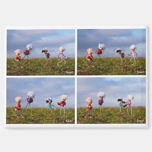 Een fubby Stripverhaal over de liefde. マグネット (正面)