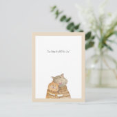 Een Knuffel Voor Jou! Kaart. ポストカード (スタンド正面)