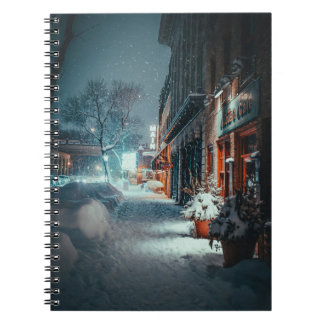 Een leuke winter notitie boek ノートブック