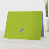 Een olifant is niet bang van muizen. カード (裏面)