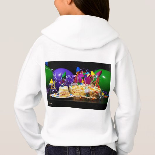 Een plaatje met fubby's in feeststemming. (裏面)