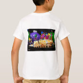 Een wens doen bij het uitblazen van het kaarsje.. tシャツ (裏面)