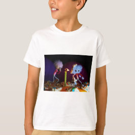 Een wens doen bij het uitblazen van het kaarsje.. tシャツ