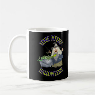 Eenie Meenie Halloweenie Mug、面白いハロウィンマグ。 コーヒーマグカップ
