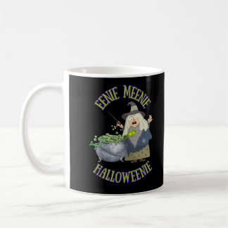 Eenie Meenie Halloweenie Mug、面白いハロウィンマグ。 コーヒーマグカップ