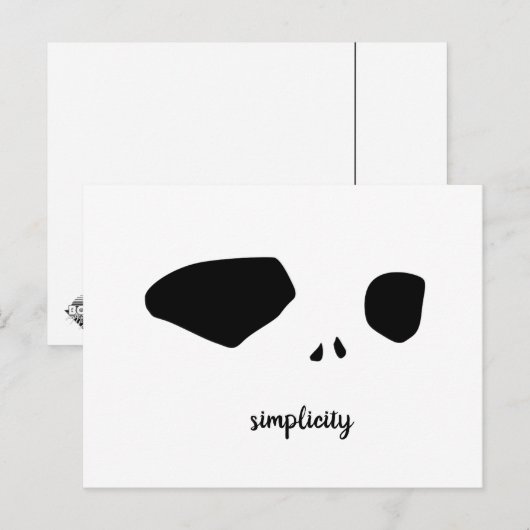 Eenvoud Briefkaart ポストカード (正面/裏面)