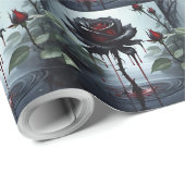 Eerie black rose  ラッピングペーパー (ロールコーナー)