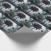 Eerie black rose  ラッピングペーパー (角)