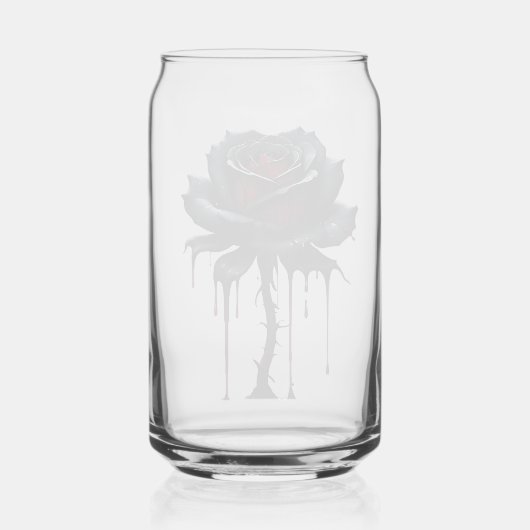 Eerie black rose can glass ガラス缶 (裏面)