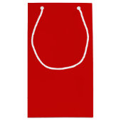 Eerie black rose red  スモールペーパーバッグ (裏面)