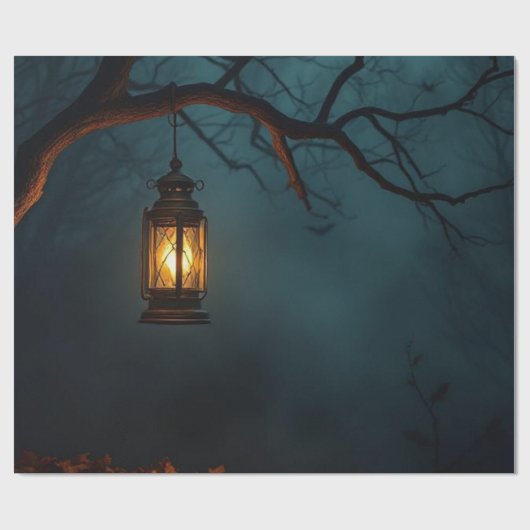 Eerie Halloween Lantern Gift Wrap – Limited ラッピングペーパー (フラット)