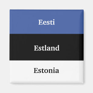 Eesti - Estland -エストニアの磁石 マグネット