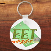 EET – 電気エンジニアテック回路基板ロゴ キーホルダー (正面)