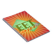 EET – 電気エンジニアテック回路基板ロゴ ノートブック (右側)